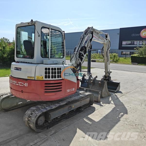 Takeuchi TB 153 FR Εκσκαφείς με τροχούς - λάστιχα