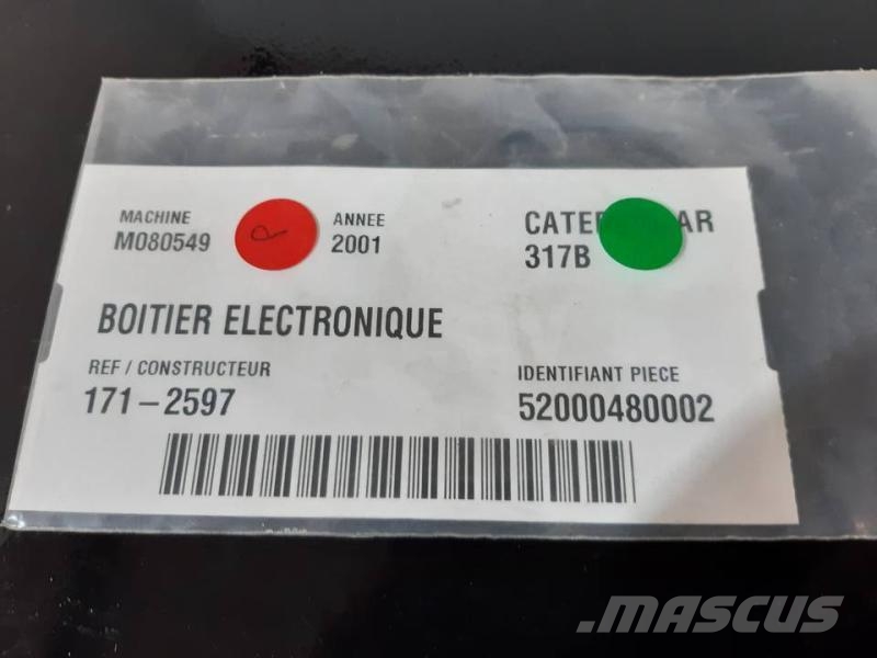CAT 317B Ďalšie komponenty