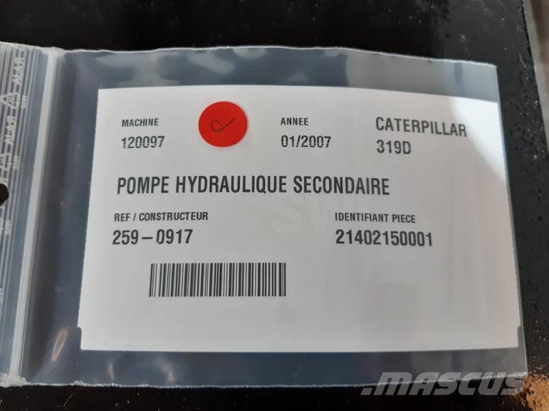 CAT 319D Ostale komponente za građevinarstvo