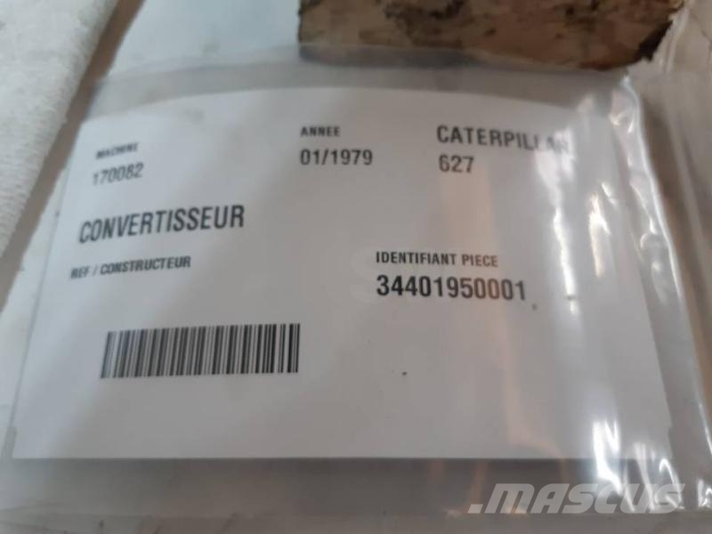 CAT 627 Overige componenten