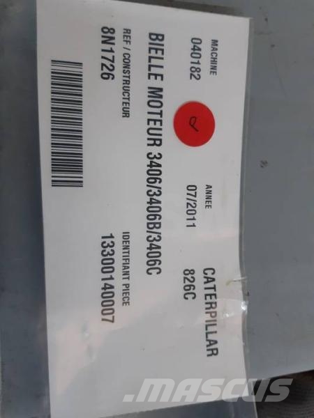 CAT 826C Други компоненти