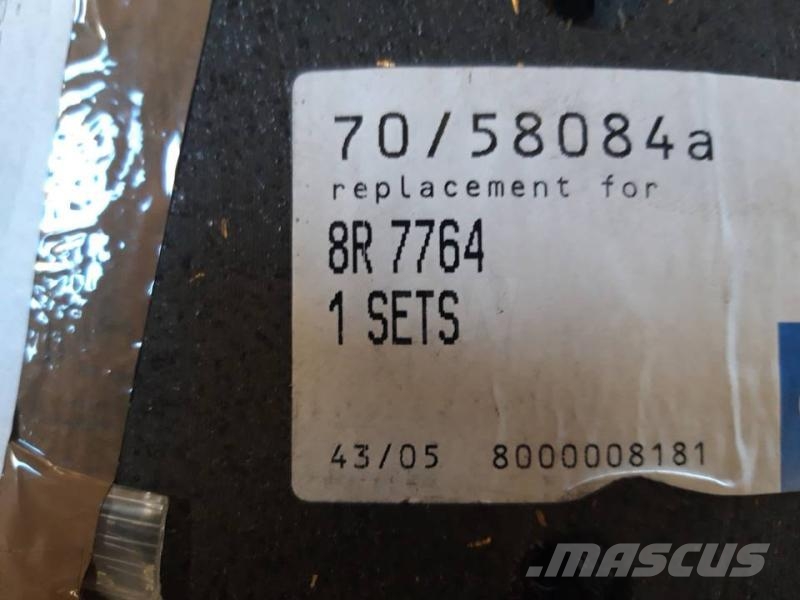 CAT 950 Ketjut, telat ja alustat