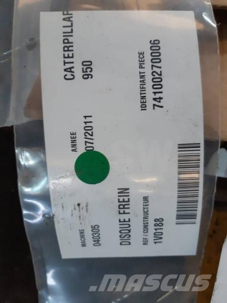 CAT 950 Ketjut, telat ja alustat