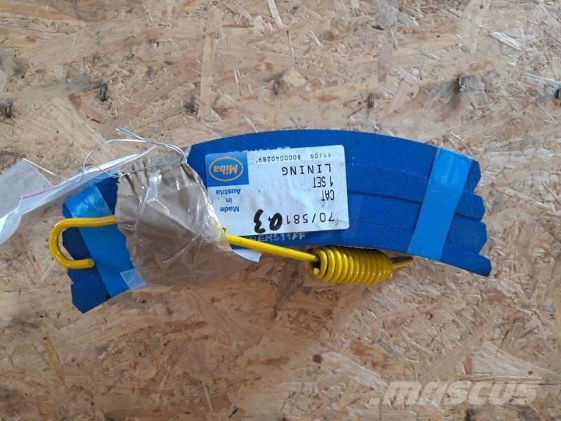 CAT 966D Ketjut, telat ja alustat