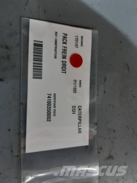 CAT D5H Esteiras, correntes e material rodante