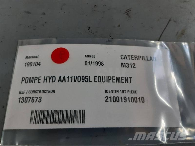 CAT M312 Altri componenti