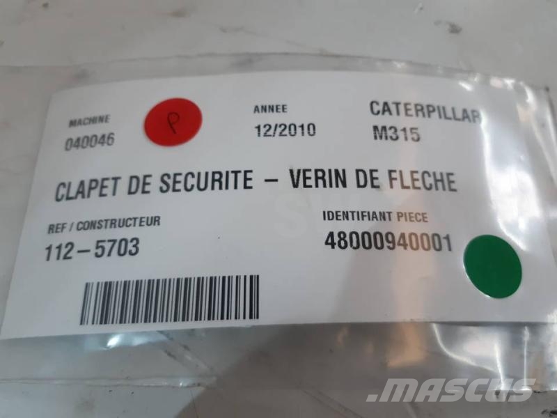 CAT M315 Ostale komponente