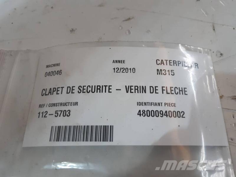 CAT M315 Άλλα εξαρτήματα