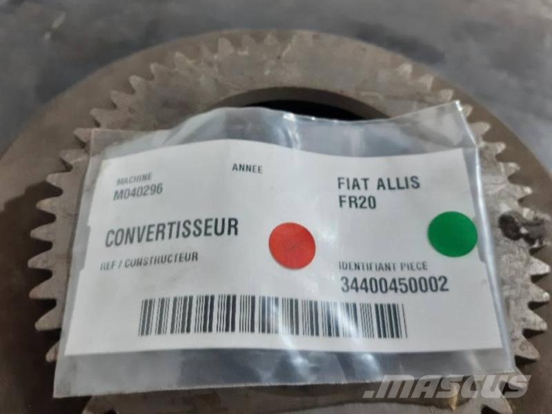 Fiat-Allis FR20 Ostale komponente za građevinarstvo