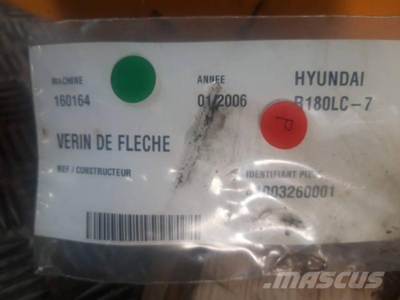 Hyundai R180LC-7 Outros componentes