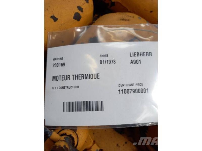 Liebherr A901 Ostale komponente