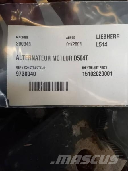 Liebherr L514 Other components