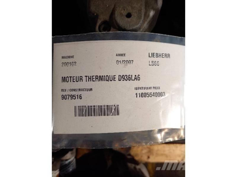 Liebherr L566 Ostale komponente