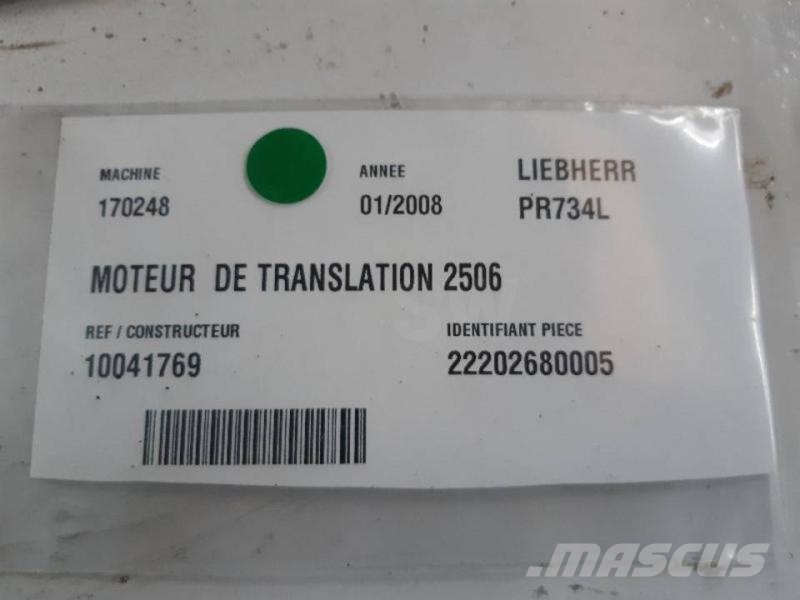 Liebherr PR734L Muut