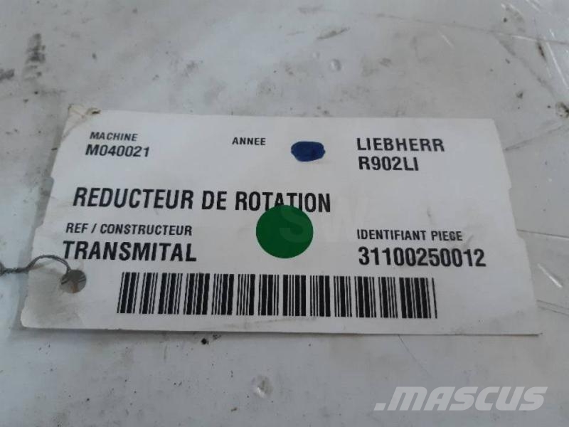 Liebherr R902LI Други компоненти