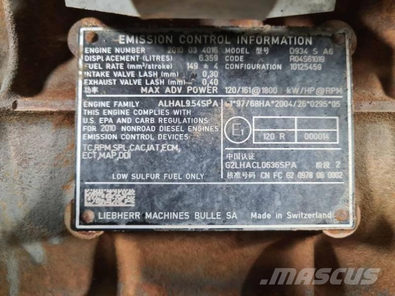 Liebherr R916 ADVANCED Andet tilbehør