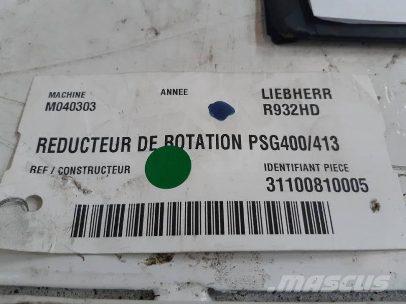 Liebherr R932HD Ďalšie komponenty