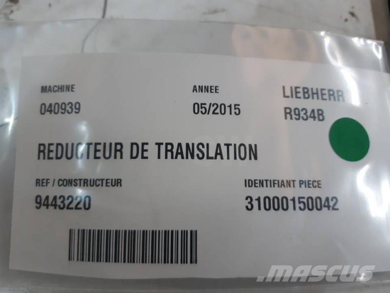 Liebherr R934B Muut