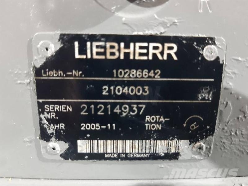 Liebherr R944C مكونات أخرى