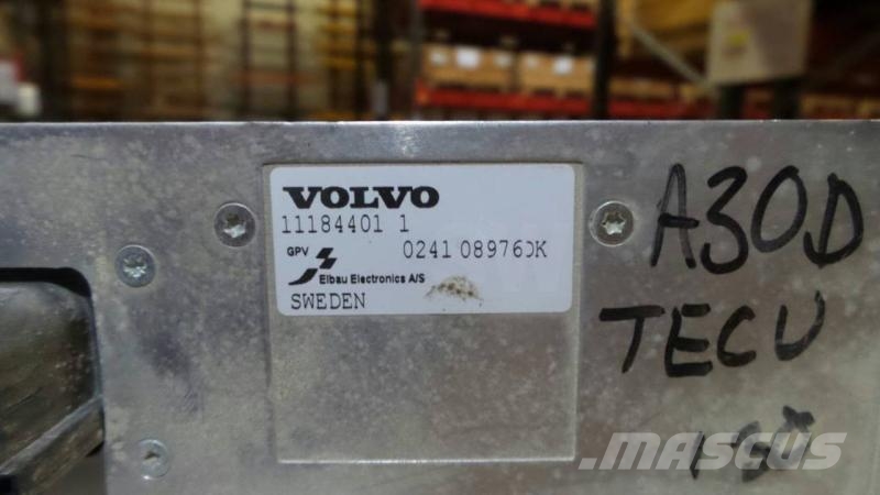 Volvo A30D Ďalšie komponenty