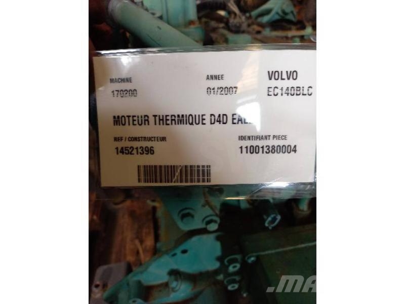 Volvo EC140BLC Άλλα εξαρτήματα
