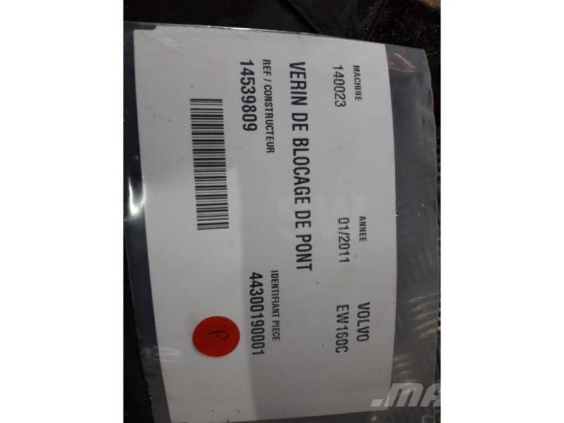Volvo EW160C Other components