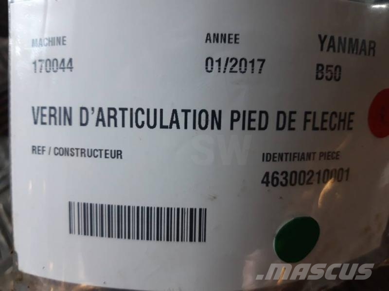 Yanmar B50 Inne akcesoria