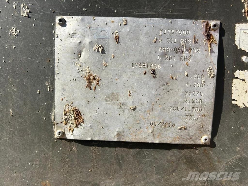 Ausa D 201 RHS Hydrostat Knækstyrede dumpere