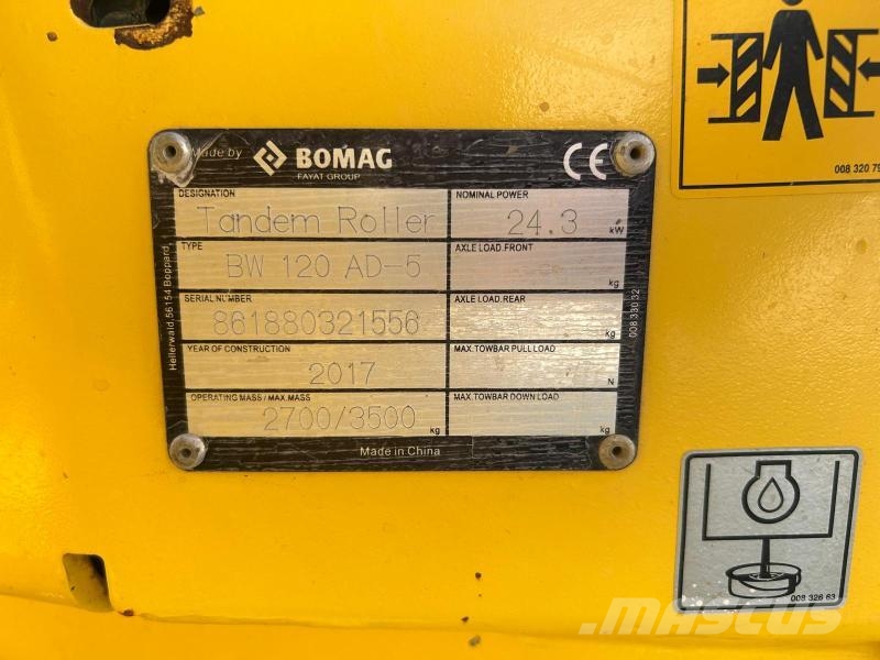 Bomag BW120 AD-4 Compattatori da suolo