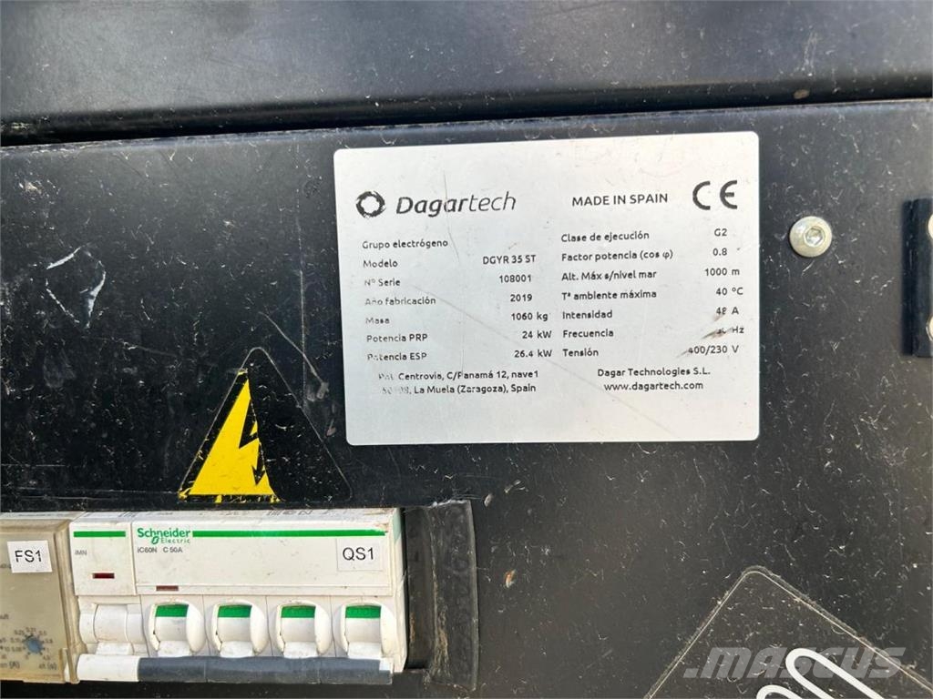  DAGARTECH DGYR 35S T Dizelski agregati