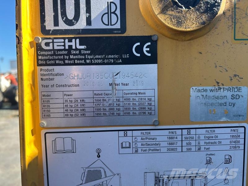 Gehl R135 Малі навантажувачі