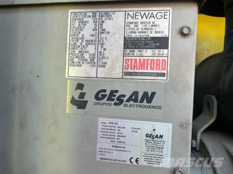 Gesan DPS 100 Дизелови генератори