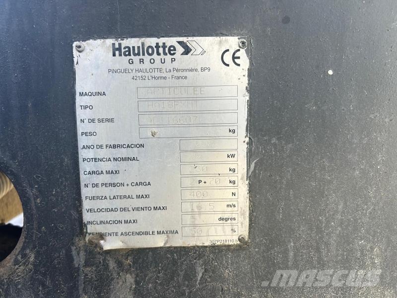 Haulotte HA 18 PXNT Piattaforme a braccio articolato