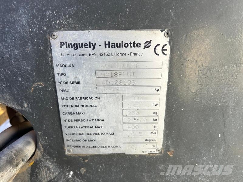 Haulotte HA 18 PXNT Plataforma de trabajo articulada