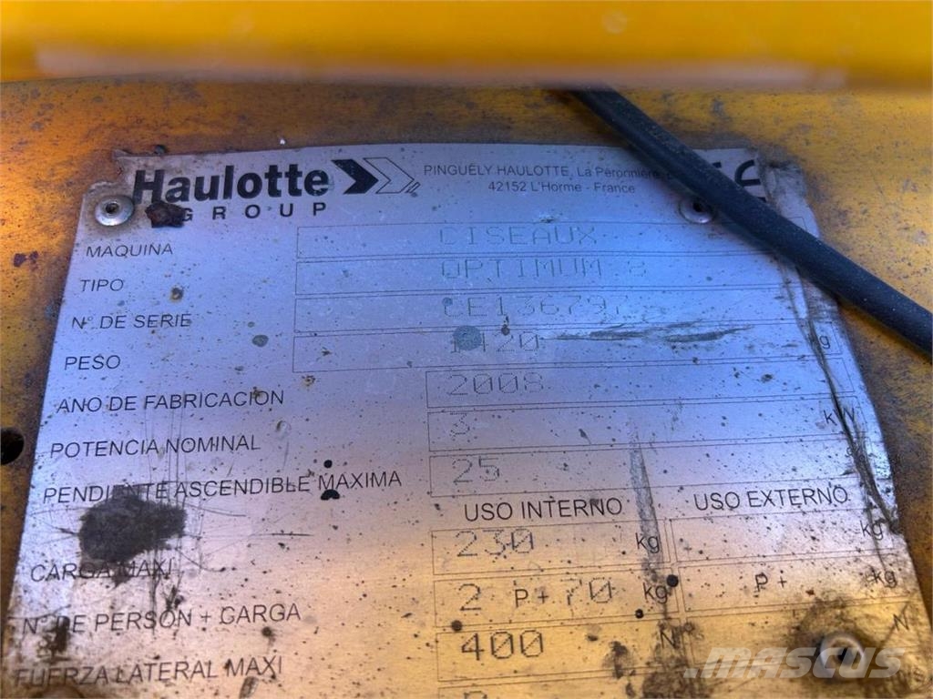 Haulotte Optimum 8 Kuukulkijat