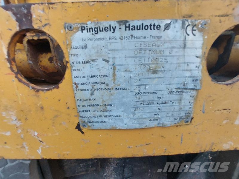 Haulotte OPTIMUM 8 Kuukulkijat