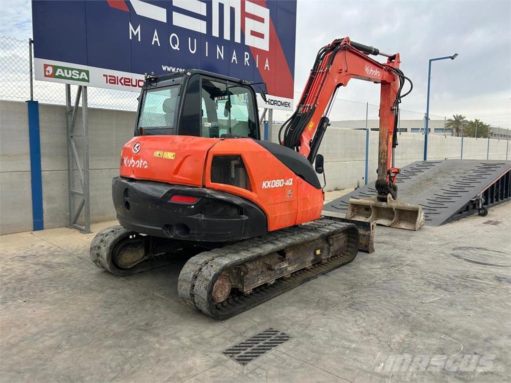 Kubota KX080-4 Mini excavatoare < 7t