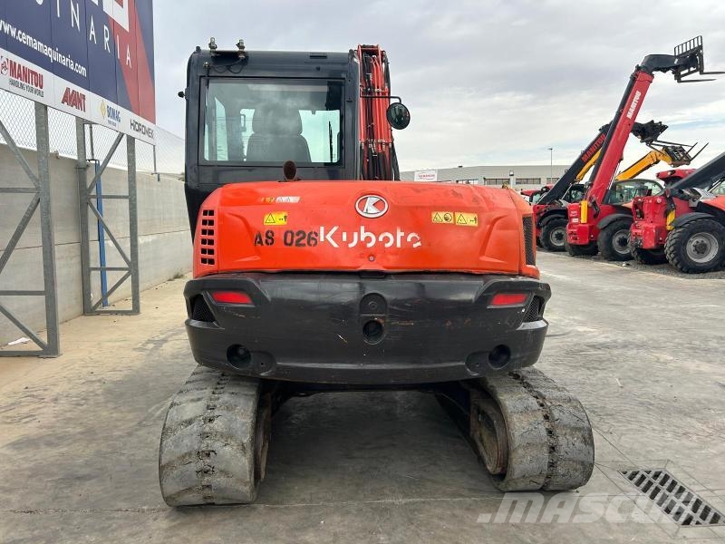 Kubota KX080-4 Miniescavatori