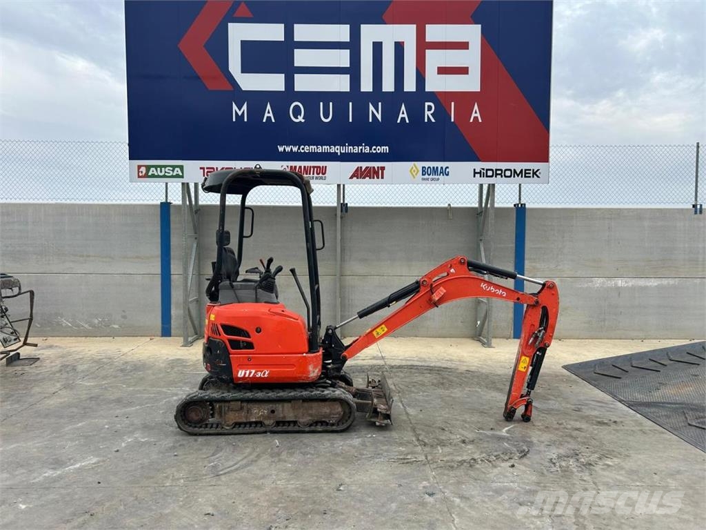 Kubota U17-3X Miniescavatori