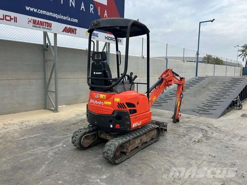 Kubota U17-3X Miniekskavaatorid < 7 t
