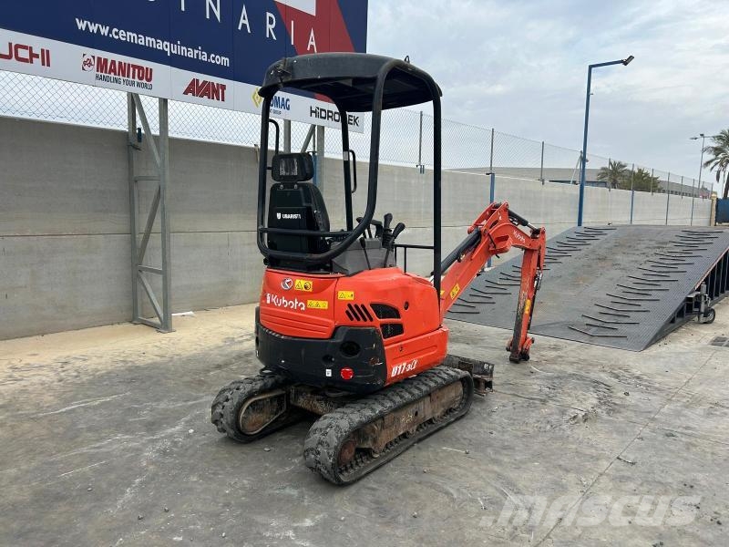 Kubota U17-3X Miniescavatori