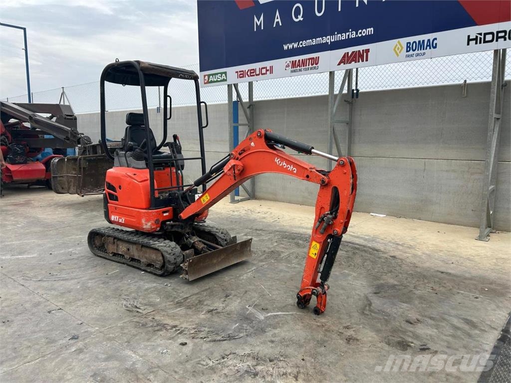 Kubota U17-3X Miniescavatori