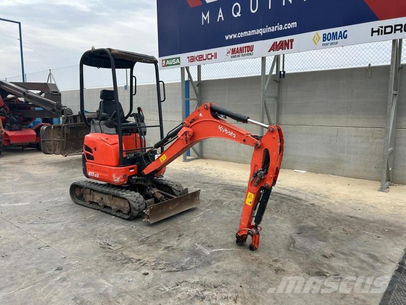 Kubota U17-3X Miniekskavaatorid < 7 t