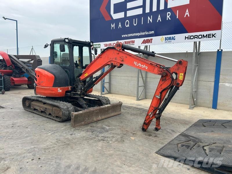 Kubota U48-4 حفارات صغيرة أقل من 7 طن (حفارات صغيرة)
