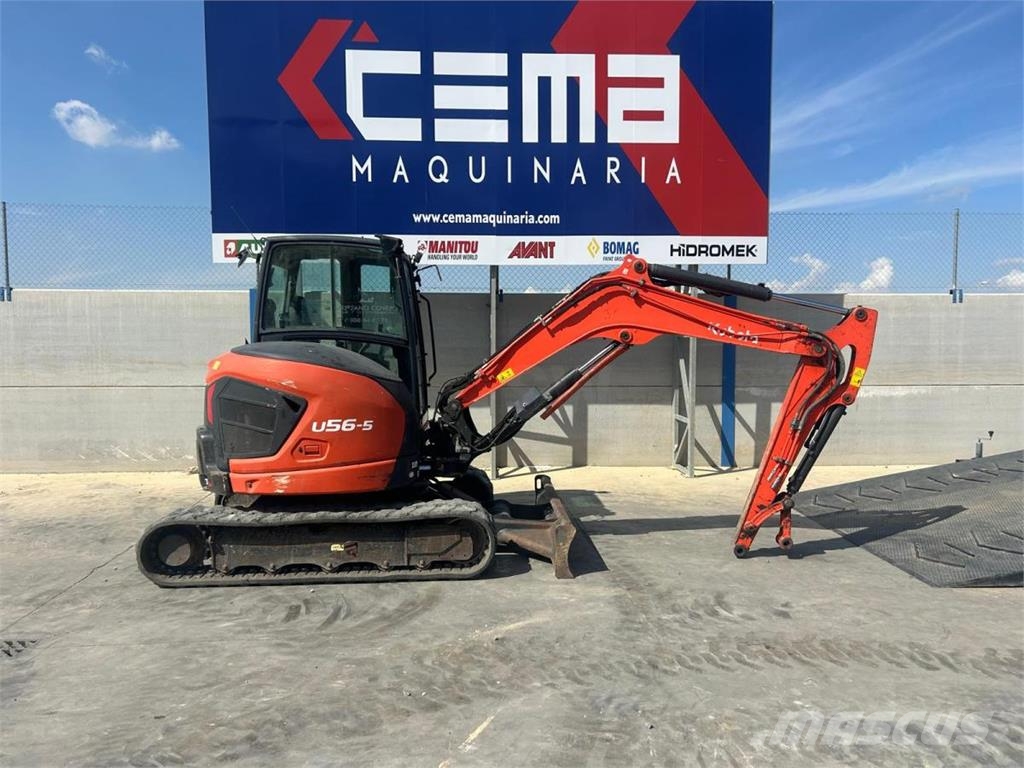 Kubota U56-5 Miniescavatori