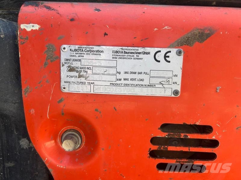 Kubota U56-5 Miniescavatori