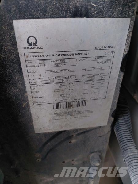 Pramac GSW 110 Dizelski agregati