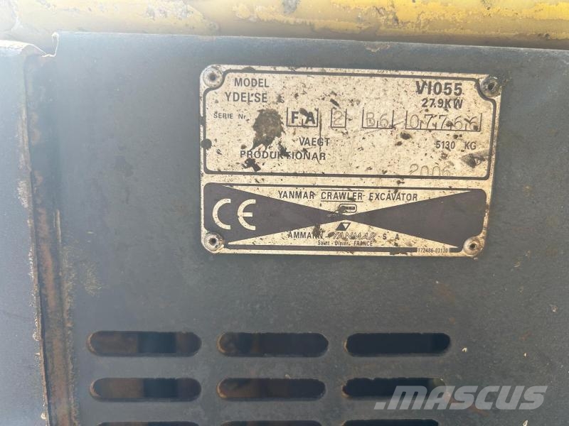 Yanmar Vio55 Mini bagri <7t