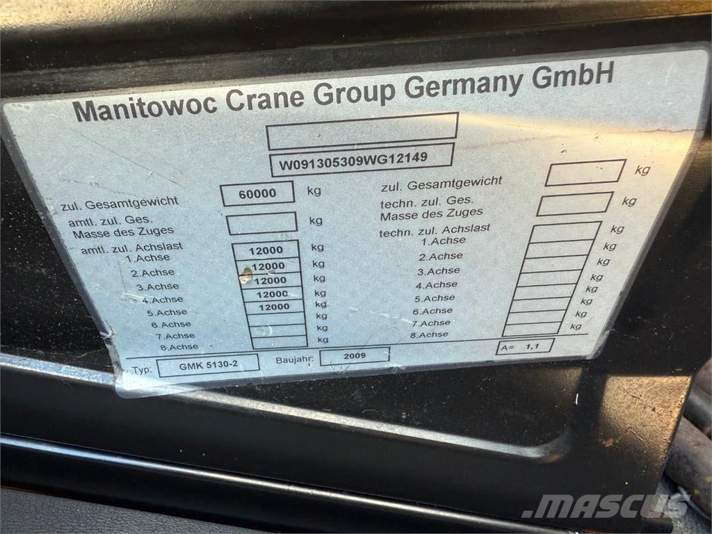 Grove GMK5165-2 رافعات صالحة لكل أنواع الطرق