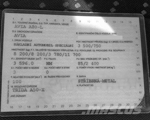 Avia A80 L Autoveokid